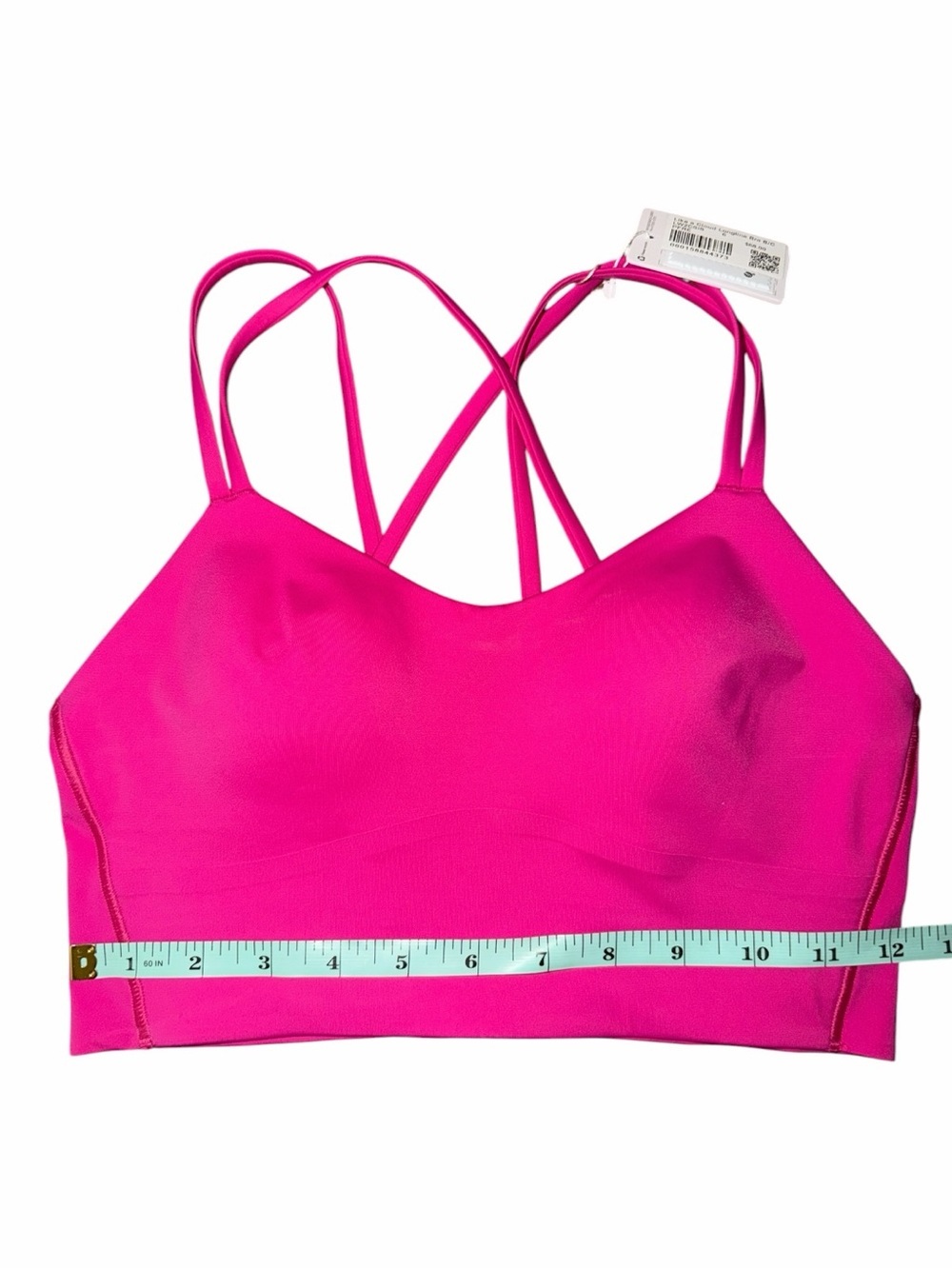 Lululemon Like a Cloud Longline Bra Pink Flare NWT Sizes 6 B/C Cup - Picture 3 of 9